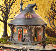 Snow Village Halloween